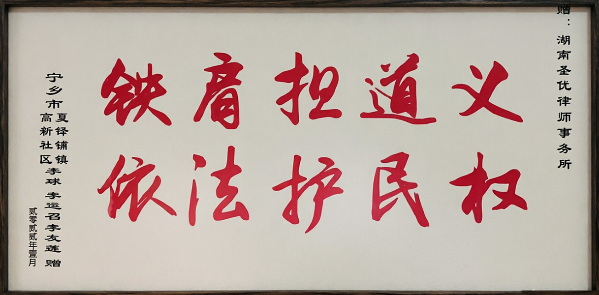 荣誉锦旗三